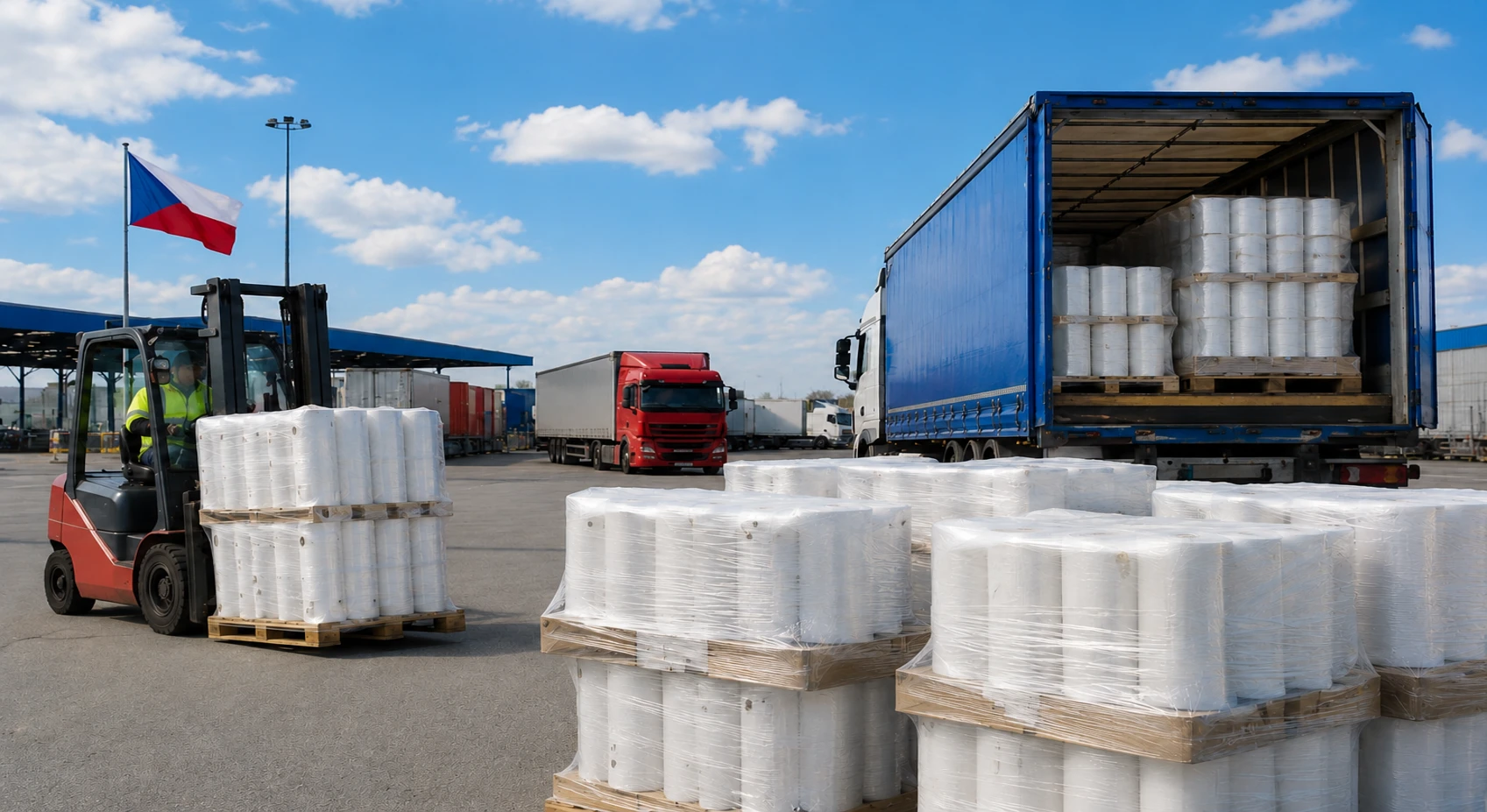 LLDPE Stretch Film Exporter Czech Republic — Greenstrix Supply
